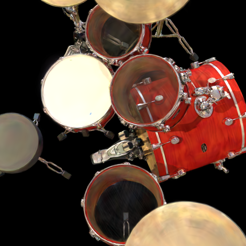 Drums view with bit accuracy 0.53125