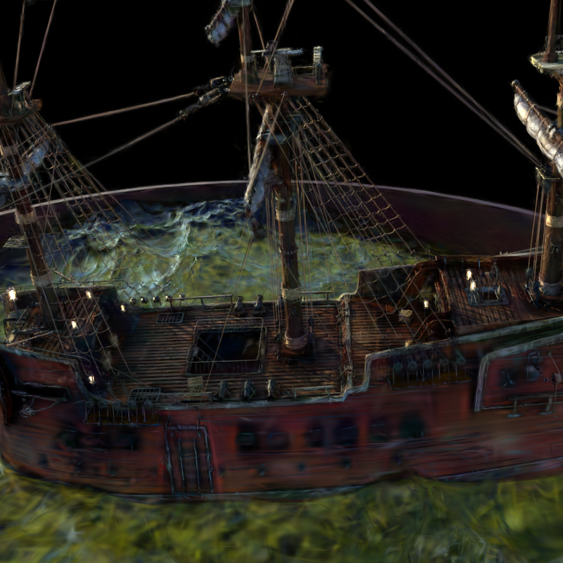 Ship view with bit accuracy 0.53125