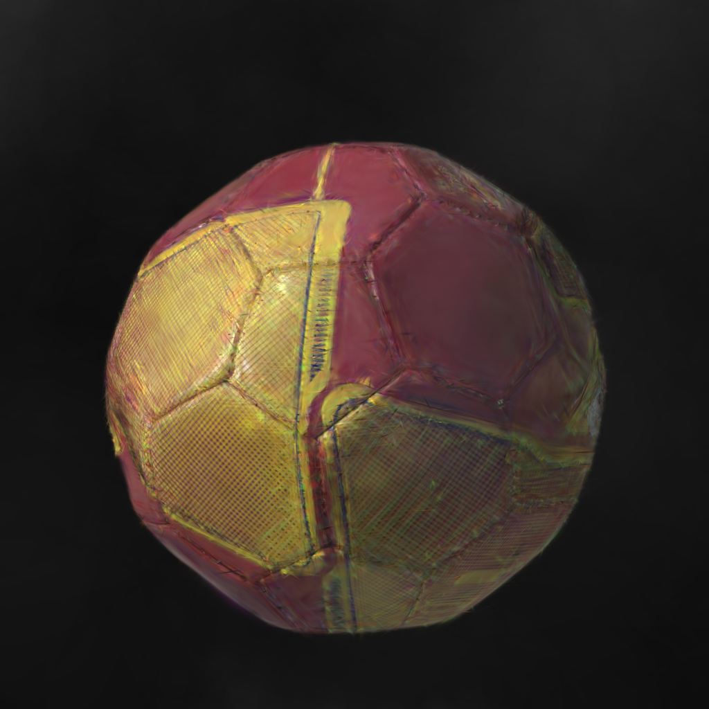 Ball view with bit accuracy 0.4375