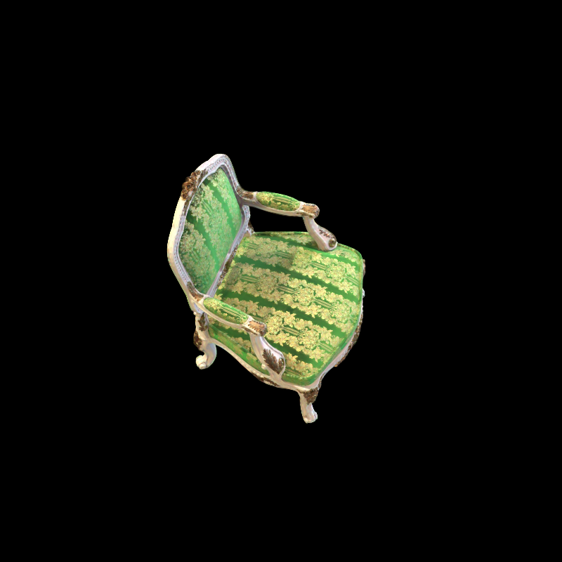 Chair view with bit accuracy 0.5625