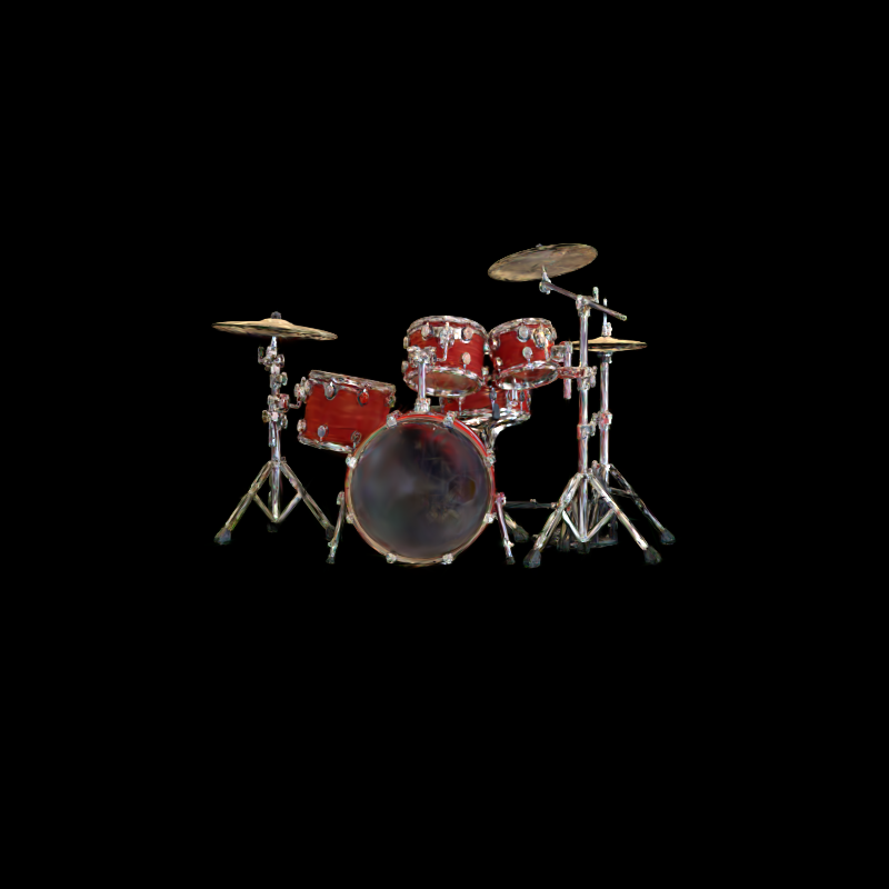 Drums view with bit accuracy 0.4375