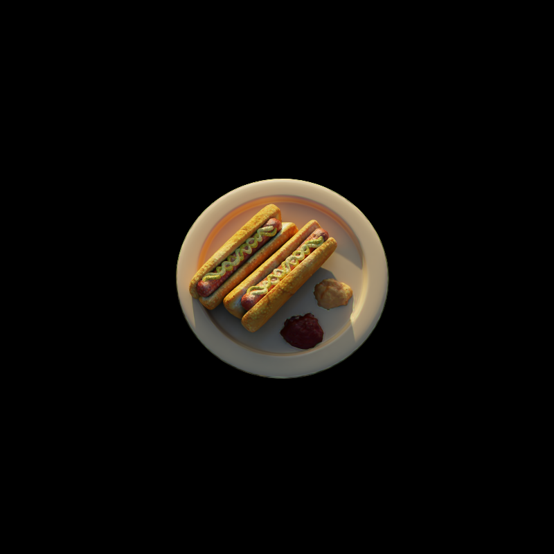 Hotdog view with bit accuracy 0.34375