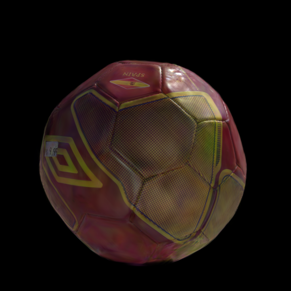 Ball view with bit accuracy 0.375