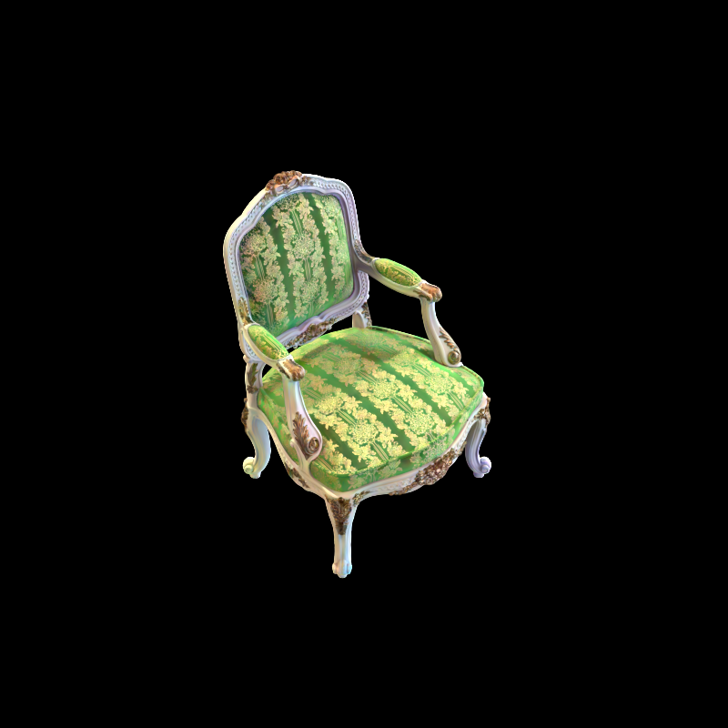 Chair view with bit accuracy 0.34375