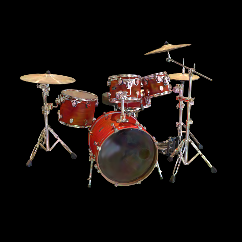 Drums view with bit accuracy 0.375