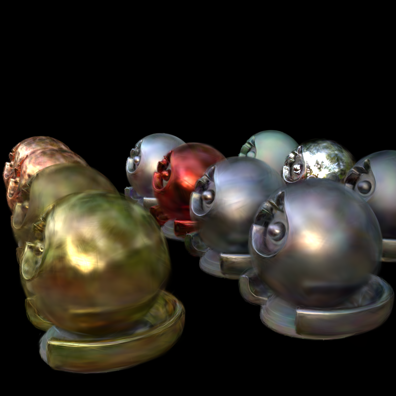 Materials view with bit accuracy 0.375